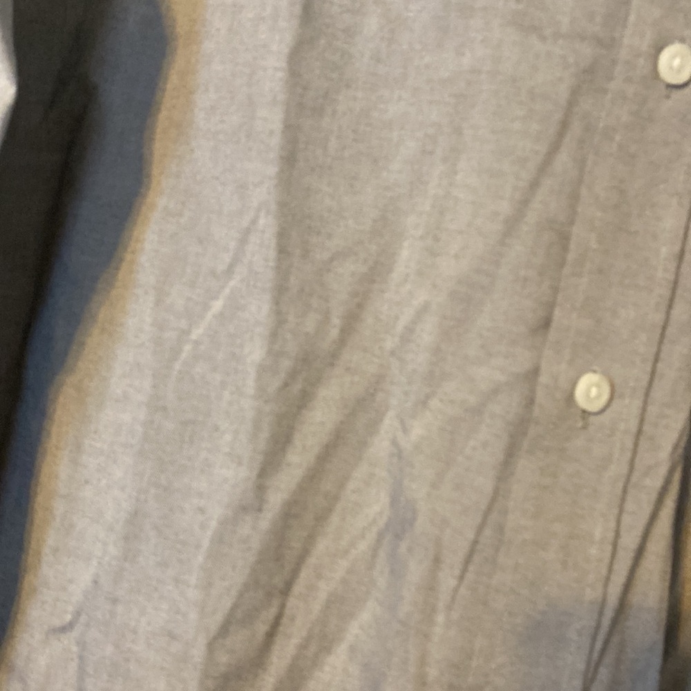 Croft & Barrow mens button down shirt; size 18, 34/35 - Picture 2 of 4
